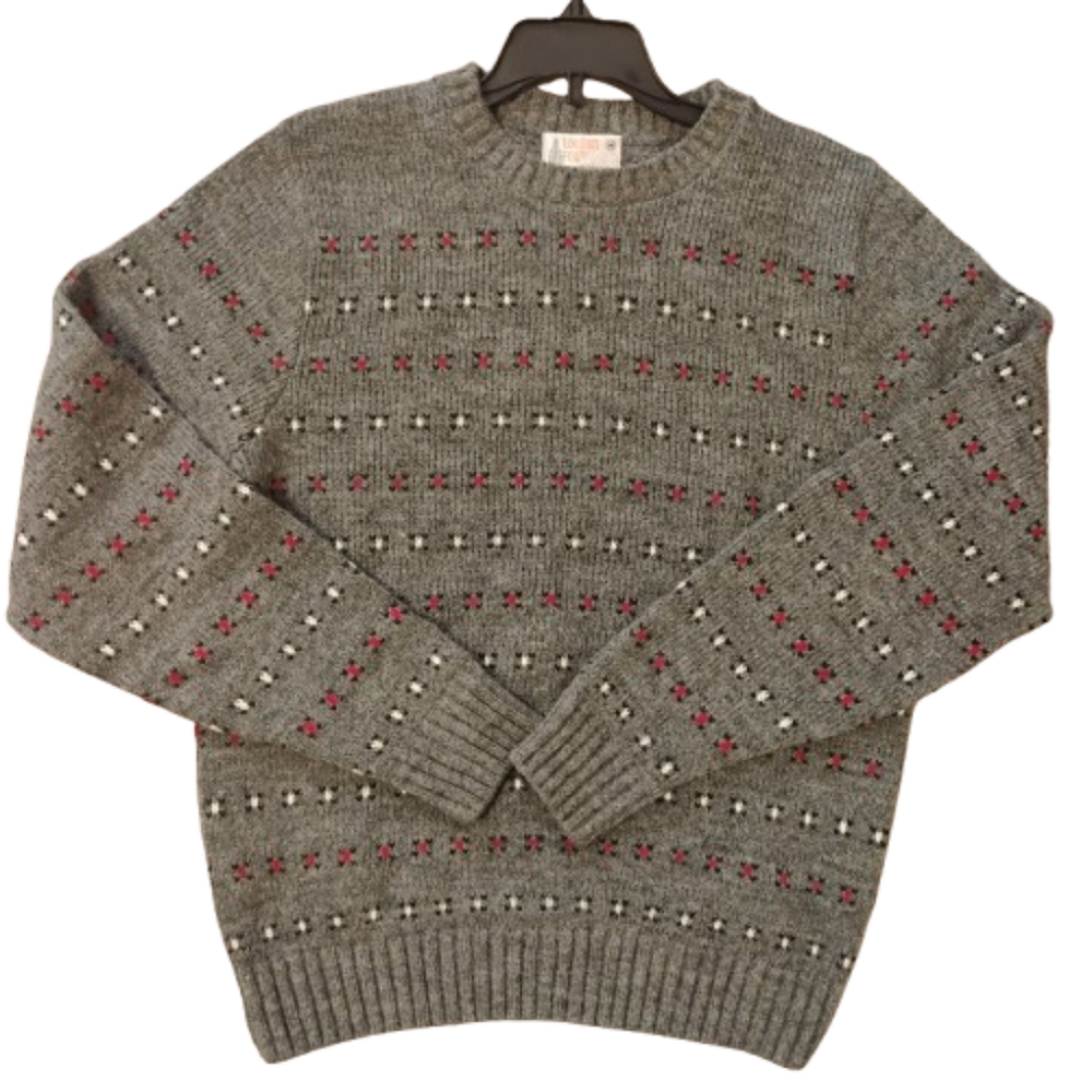 Vintage London Fog Wool Blend Union Made Medium Sweater